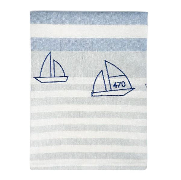 Ocean Regatta Tea Towel
