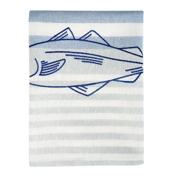 Ocean Sea Salmon Tea Towel