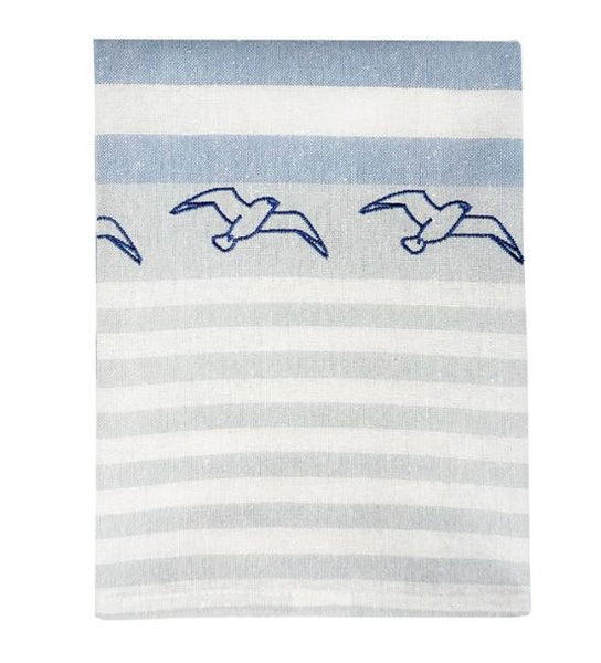 Ocean Seagull Flying Tea Towel