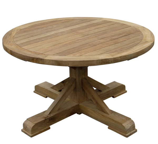 Xavier Outdoor Recycled Teak Round Table