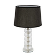 Paper Weave Drum Lamp Shade Medium Black