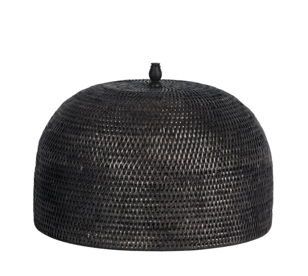 Paume Rattan Food Cover Black