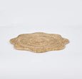 Paume Scallop Rattan Placemat Natural