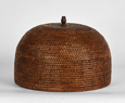 Paume Rattan Food Cover Antique Brown