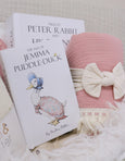 Peter Rabbit and Jemima Puddle-Duck decorative book boxes set of two with illustrated pale covers — supplier image 3
