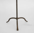 Provence bronze table lamp creating soft ambient lighting in living room