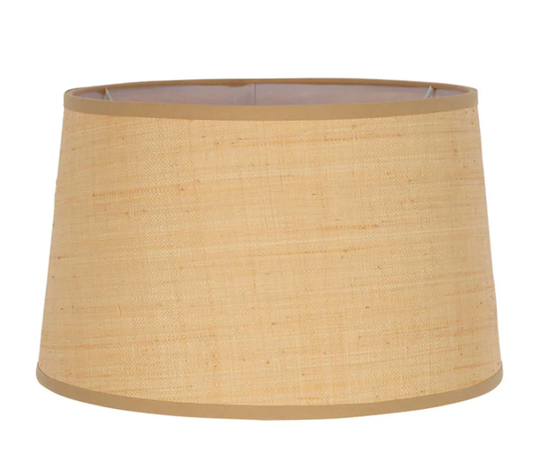 Raffia Taper Lamp Shade XL Natural