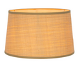 Raffia Taper Lamp Shade XL Natural