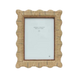 Rattan Wavy Photo Frame 5x7"