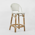 Riviera Bar Stool Grey - Outdoor Undercover