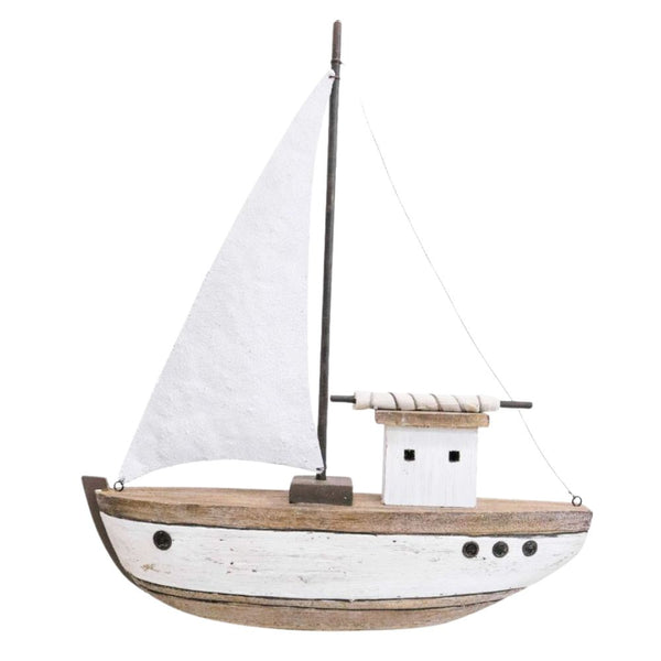 Sail Boat Large Rustic