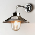 Sandhurst Wall Lamp in Antique Silver