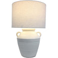 Santorini Ceramic Table Lamp White