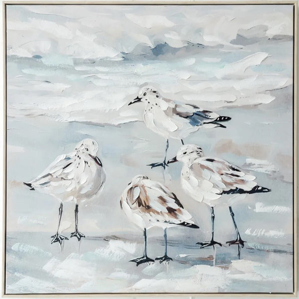 Seagull Flock Wall Art