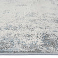 Side profile of the Shoreline Haze Rug displaying its soft sculpted pile and quality machine-knotted construction.