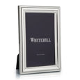Silver Plated Wide Beaded Photo Frame 10cm x 15cm featuring a polished silver finish, bevelled profile and decorative beaded trim.