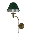 Soho Curved Sconce Antique Brass