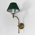 Soho Curved Sconce Antique Brass