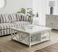 Sorrento Hamptons Square 120cm Coffee Table White