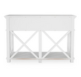 Sorrento Hamptons 2 Drawer Console White