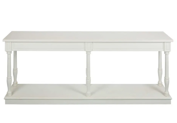 Spindle Console White 210cm