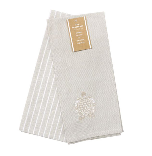 Teatowel Set/2 Turtle