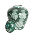 Thistle Porcelain Ginger Jar Small