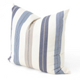 Ticking Stripe Windsor Navy Lounge Cushion 55cm