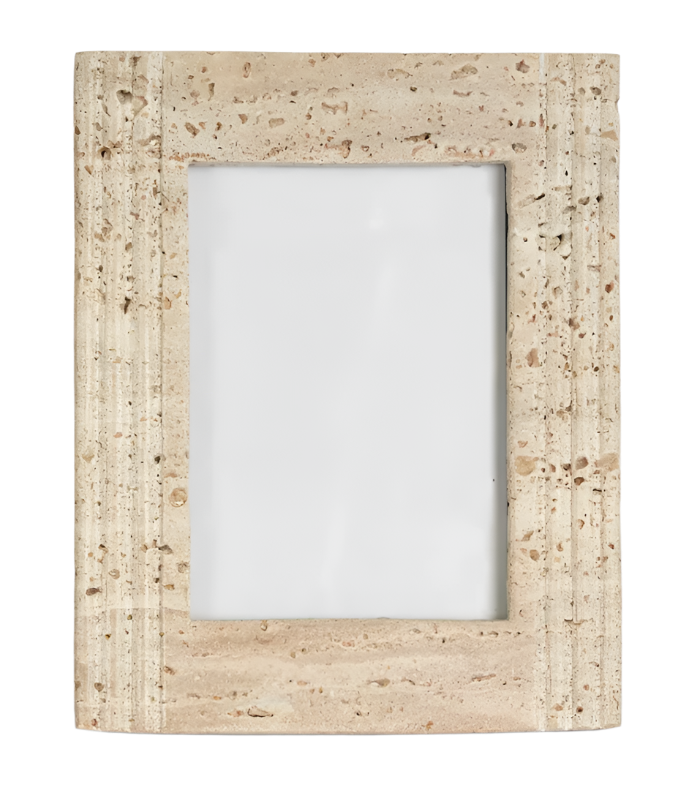 Trey Travetine Photo Frame 5x7"