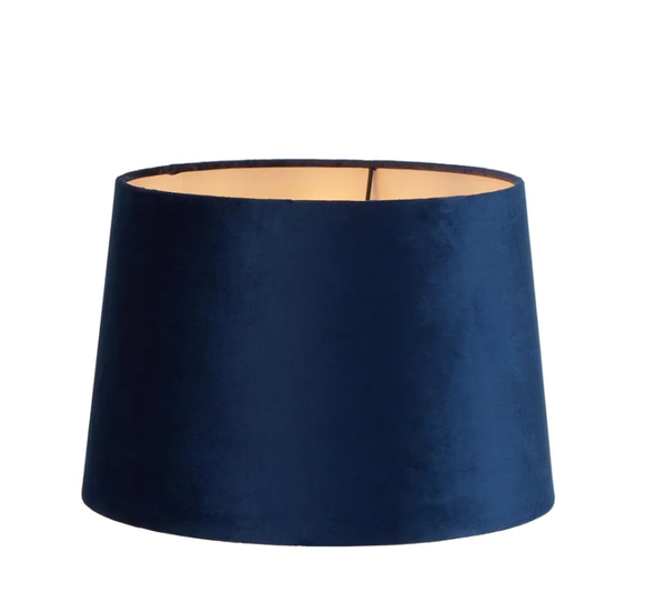 Velvet Drum Lamp Shade X-Small Royal Blue