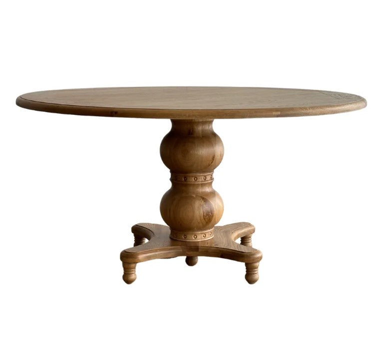 Verona Oakwood Dining Table Round 150cm