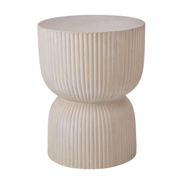 Etta Side Table/Stool Cream Wash