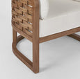 Weave Teak Armchair Outdoor