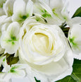 White Rose & White Hydrangea Bouquet