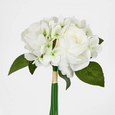 White Rose & White Hydrangea Bouquet