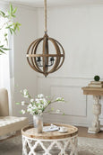 Close-up detail of the weathered white lattice base and natural whitewashed timber tabletop