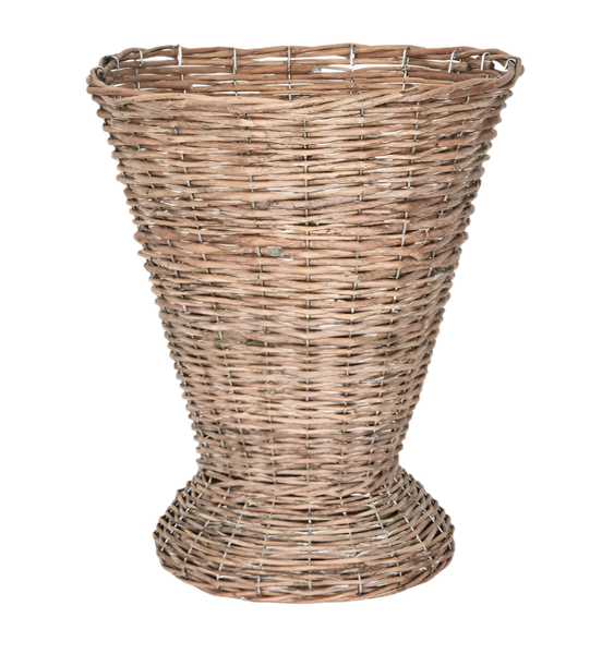 Willow Vase With Glass Insert