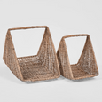 Willow Firewood Holder - Hamptons Style
