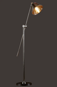 Winston Floor Lamp Antique Silver