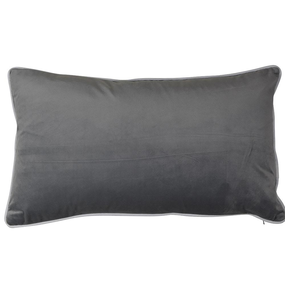 Rodeo Silver Rectangle Cushion