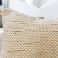 Weave Pyramid Natural Lumber Cushion