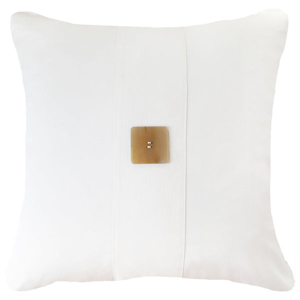 Outdoor Horn Button White Cushion