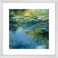 Water Lillies I Framed Print