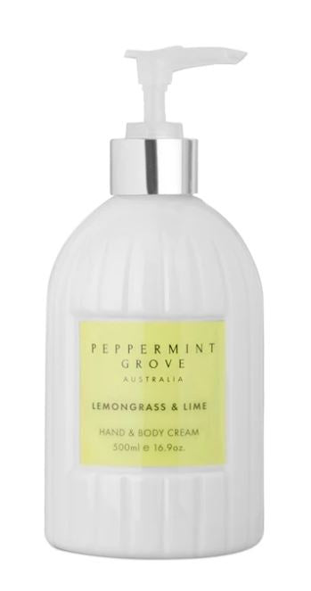 Peppermint Grove Lemongrass & Lime Hand & Body Cream