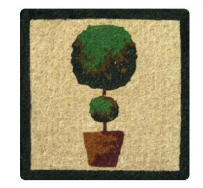 Topiary Square Doormat