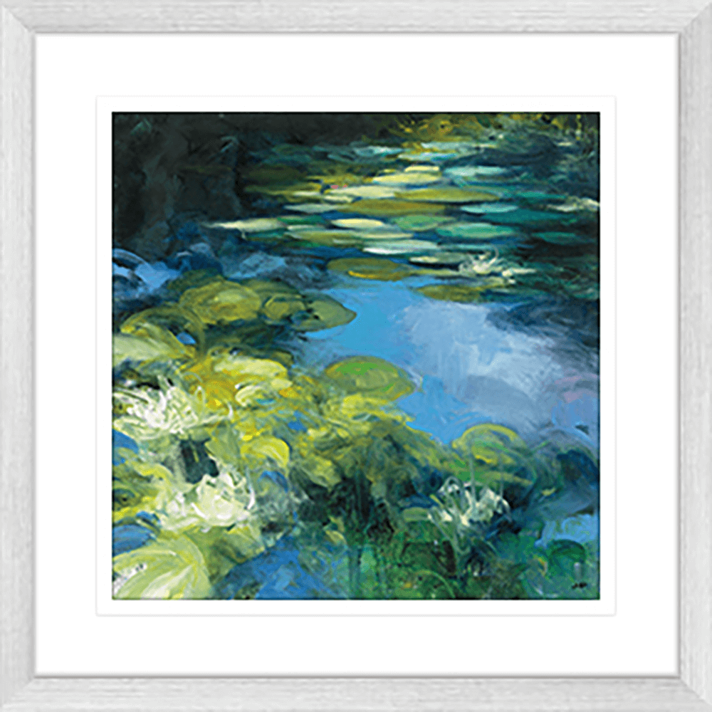 Water Lillies II Framed Print