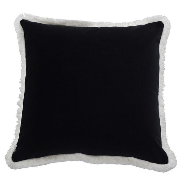 St. Kilda Black Cushion Cover