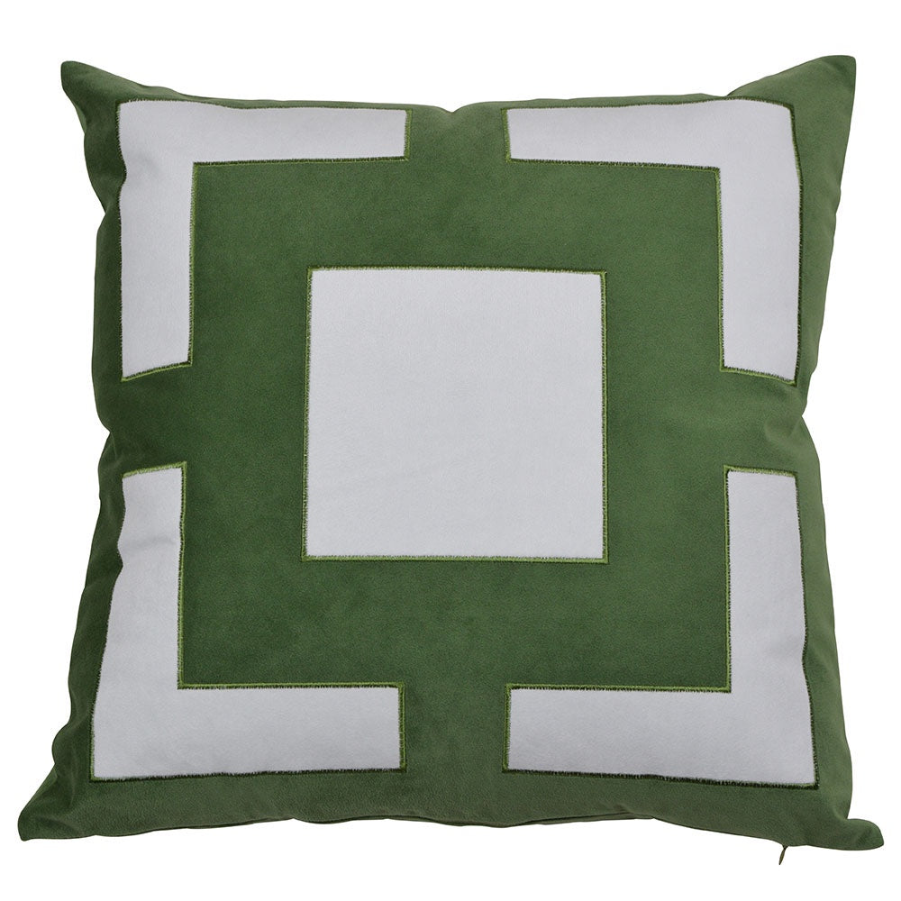 Cremorne Green Cushion Cover 50cm