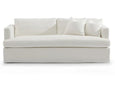 Birkshire Slip Cover 3 Seater Sofa White