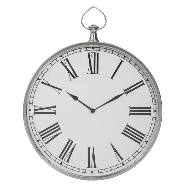 Northampton Wall Clock Silver/White